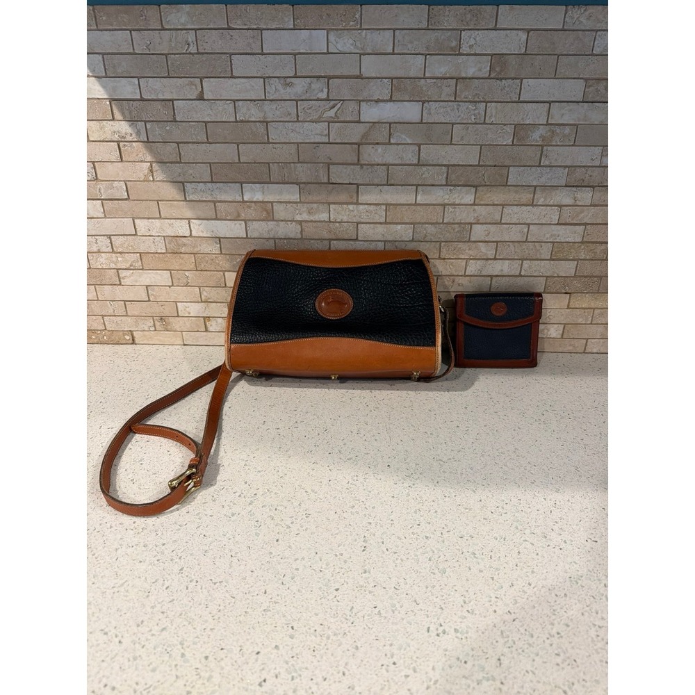 Vintage Dooney Bourke Purse and Wallet Set